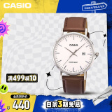 卡西欧（CASIO）手表男商务简约学生考试石英日韩表礼物MTH-1060L-7A