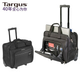 TARGUS泰格斯商务拉杆箱15.6英寸滚轮登机箱手提电脑箱潮流 黑 003