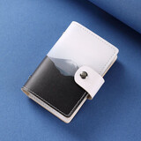 帝行富士山卡包多卡位大容量油画小巧驾驶证卡片夹防消磁盗刷男女新款 白色富士山【防消磁防盗刷】