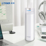 虎牌（TIGER）保温杯一键开启男女轻量型时尚水杯毕业礼物MMX-A30C-WW白色300ml