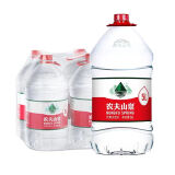 农夫山泉 【近期新货】天然弱碱性饮用水含矿物质山泉水5L*4大桶装饮水机  农夫水 5L*4桶