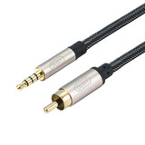 尘土 同轴音频线 数字同轴输出音频线电视DVD功放机音箱SPDIF音响莲花线rca公对公音频线低音炮RCA莲花 3.5插电视转RCA莲花【小米电视1/2代专用】 1米