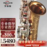 ROLLINS罗林斯萨克斯降E调9902中音萨克斯管乐器初学入门演奏考级通用款 9902S中-镀镍连杆耐腐蚀