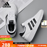 阿迪达斯（adidas）官方舰店男鞋 24秋季新款透气休闲运动鞋子男网球鞋防滑低帮板鞋 COURTBEAT/小白鞋/店长主推 40.5码（内长250mm）