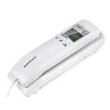 美思奇MT025复古壁挂式电话机欧式仿古老式家用有线挂墙固话1005/301 301白色