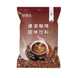 爱啡仕速溶咖啡粉商用大包装三合一拿铁摩卡自助餐厅咖啡机专用浓缩原料 原味三合一咖啡1kg 适合自助餐