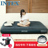 INTEX充气床垫露营气垫床户外防潮垫 家用空气床午休双人折叠床升级款