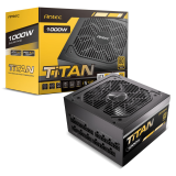 安钛克Antec额定1000w Titan电源金牌全模ATX3.1/原生PCIE5.1/日系电容/自动启停/接口全电压/智能温控