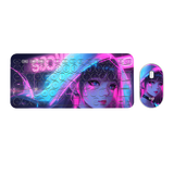 罗技（Logitech）【来图定制】K380 无线蓝牙办公键盘 便携超薄键盘笔记本ipad平板手机蓝牙键盘 K380白色+Pebble米白色-定制套装赛博少女