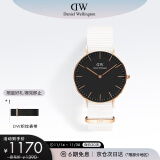 丹尼尔惠灵顿（DanielWellington）DW手表男女情侣表36mm尼龙带欧美石英腕表生日礼物DW00100310