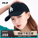 MLB女帽情侣款简约时尚潮流棒球帽子四季通用3ACP6601N-07BKS-F