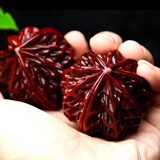 紫檀木盘玩核桃手把件木雕健身球手球把玩保健球送礼文玩手握球 紫檀核桃4cm一对