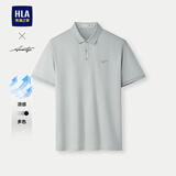 HLA海澜之家短袖Polo男夏季轻商务时尚系列凉感短袖男父亲节礼物