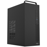 半岛铁盒（PADO）Q16黑色商务电脑办公机箱台式机（MATX主板/0.8MM厚五金/USB3.0接口/带提手）