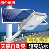 雷公电母 太阳能照明灯路灯庭院灯户外防水家用超亮新农村LED大功率射灯 30000W工程丨进口灯芯丨照300平