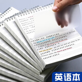法拉蒙（faramon） b5大号上翻线圈本笔记本子活页本学生作业本b6小号随身记迷你口袋本 上翻/英语本2本 A5（132*216mm）