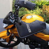 博沃尼克 电动车摩托车手把套保暖踏板三轮车加大加厚绒挡风骑士 大口款