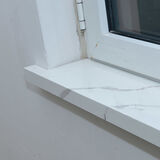 南啵丸窗台石人造石定制板套自粘仿大理面户套门套包边加宽飘PVC亚克力 百搭爵士柏