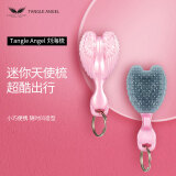 Tangle Angel英国天使王妃梳 迷你梳 梳子女便携梳节日礼物 刘海梳粉色