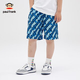 大嘴猴（paul frank）童装儿童裤子2023夏季休闲百搭户外运动潮流男童短裤 藏青 130