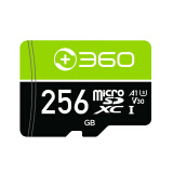 360存储卡 256GB TF（MicroSD）V30 高度耐用内存卡 读速90MB/s