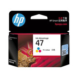 惠普HP 47原装墨盒黑色彩色打印机用原装墨盒耗材4829