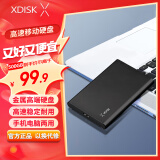 小盘(XDISK)500GB USB3.0金属移动硬盘X系列2.5英寸高雅黑 超薄高速便携时尚款数据备份存储稳定耐用