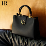 HR赫莲娜包包女包头层牛皮手提包女单肩包上班通勤斜挎包女生日礼物