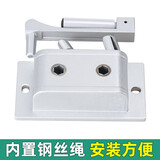 凯顿手摇器升降晾衣架手动晒衣架配件手柄双杆式通用阳台摇把大全凉衣 相机银10.8-11.1