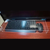 圆佑堂【顺丰发货】机械键盘防尘罩鼠标海盗船键盘保护盖套亚克力透明防水87键104键雷蛇雷柏达尔优樱桃 键盘罩大号490*203*57