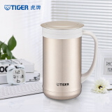 虎牌（TIGER）不锈钢茶滤网男女办公保温茶水杯CWM-A050-NN香槟金500ml