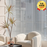 家优优铝合金百叶窗帘免打孔安装办公室卫生间高端防水遮光升降卷帘定制 免打孔装置另加15元/套