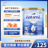 爱他美（Aptamil）澳洲爱他美(Aptamil) 金装版 婴儿配方奶粉 新西兰原装进口 金装版 3段(12月以上) 900g