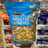 科克兰美国或越南进口Kirkland柯克兰混合坚果仁进口坚果炒货腰果盐焗 原味腰果1.13kg1袋