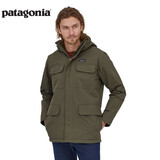 巴塔哥尼亚（Patagonia）男士秋冬中长款派克大衣经典保暖休闲连帽棉服外套 Isthmus 27022 BSNG M