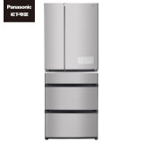 松下（Panasonic）498升多门冰箱  全开抽屉 kang菌除异味 变频无霜风冷电冰箱 新鲜冻结NR-E531TG-S