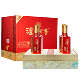 泸州老窖 六年窖头曲 珍藏 浓香型白酒 52度 500ml 4瓶 整箱装礼盒
