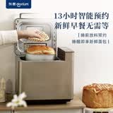 东菱（Donlim） 全自动撒果料面包机家用蛋糕机多功能和面发酵酸奶DL-TM018 性价比入门|仿古法揉面TM018