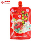 利民 蒜蓉辣酱 天津特产辣椒酱 东北锦州烧烤酱 拌面拌饭酱煎饼果子酱 125g*1袋