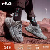 FILA 斐乐运动鞋女MARS II 火星二代秋秋季时尚复古跑步鞋女 合金灰-AL 37.5