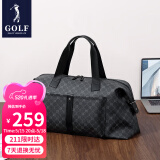 高尔夫（GOLF）时尚印花旅行包大容量防泼水男士手提包出差旅游袋行李包健身包