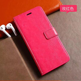 居小智适用OPPOA2m手机壳翻盖式皮套PJU110钱包款插卡外壳全包防摔软内壳磁扣保护套 oppo A2m【玫红色】