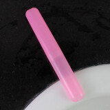 FLYVII旅行用品便携式牙刷盒 牙刷套 透气洗漱牙刷筒 牙刷保护套收纳盒 粉红色