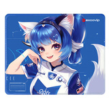 宜适酷（EXCO）电竞猫娘鼠标垫小号锁边笔记本办公游戏电脑小垫细面卡通动漫布垫桌垫子家用携带方便0244
