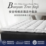 高端95白鹅绒羽绒床垫软垫家用加厚保暖五星级酒店床褥四季通用 白色约3cm-夏季款【轻薄透气】 180x200cm