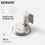 迪纳（DEINAR）防风门吸隐形免打孔地吸卫生间门阻防撞门挡强磁全金属结构门碰 拉丝不锈钢