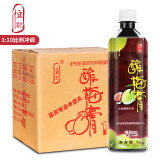 恒记酸梅膏 浓缩果汁饮料 酸梅汤1kg*12瓶整箱