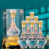 泸州老窖股份出品泸州特酿璀钻浓香型纯粮食白酒送礼婚宴喜酒水晶礼盒 52%vol 500mL 6瓶