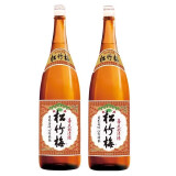 松竹梅清酒松竹梅清酒日式酒洋酒酒发酵 松竹梅清酒 松竹梅清酒1800ml*2