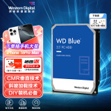 西部数据（WD）台式机机械硬盘 WD Blue 西数蓝盘 CMR垂直 SATA 6TB （WD60EZAX）